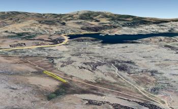 Sulutas'ta Baraja Yakın 2900 m2 Müstakil Satılık Arazi