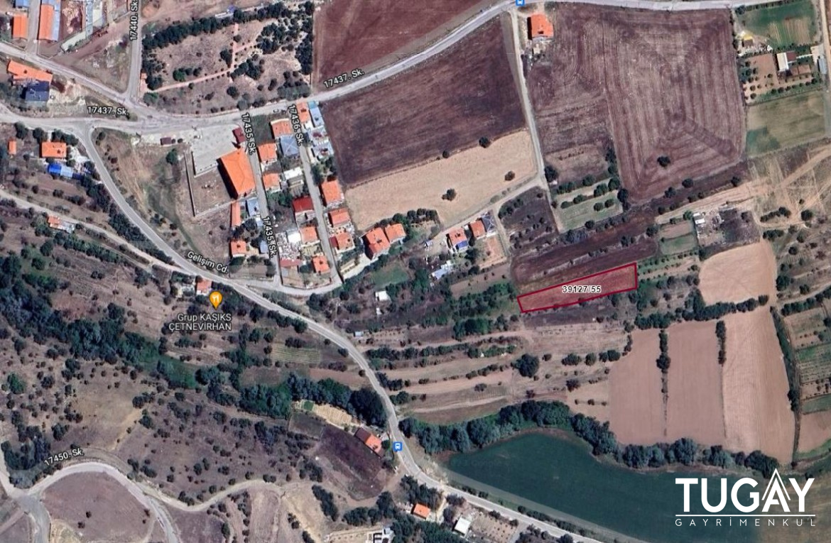 Pamukçu'da 1224 m2 Satılık Müstakil Bahçe